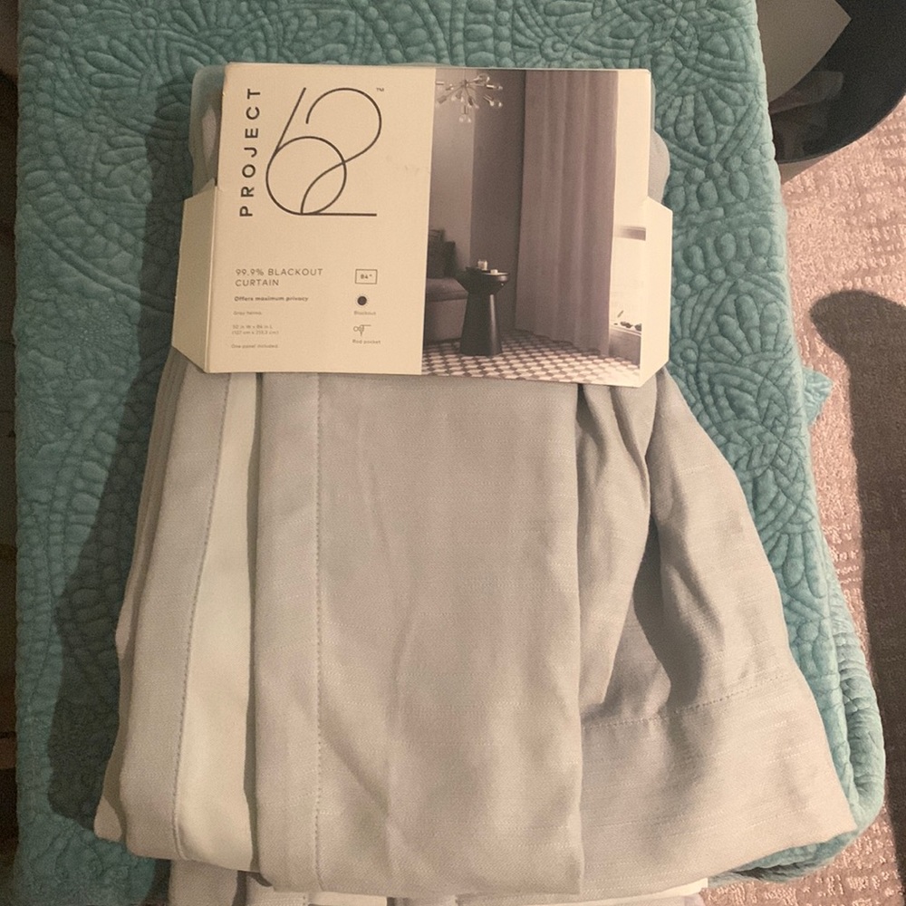 COPY - Project 62 Blackout Rod Pocket Curtain Panel